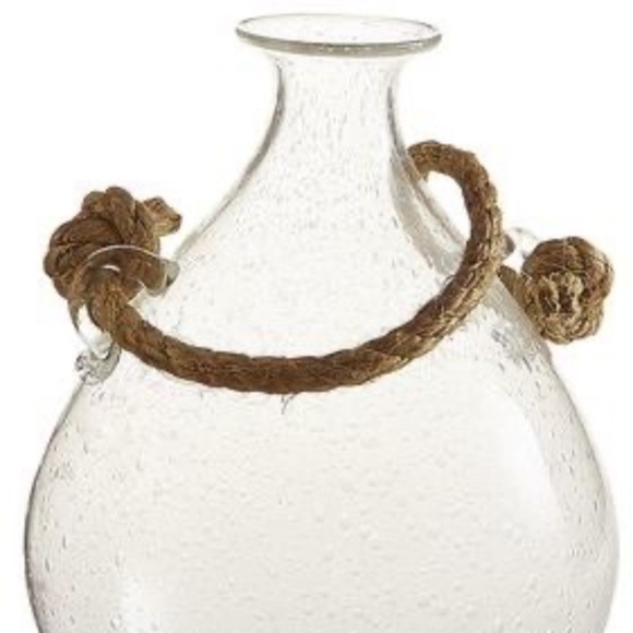 Pier 1 Imports Rope Handle Vase - Picture 2 of 4